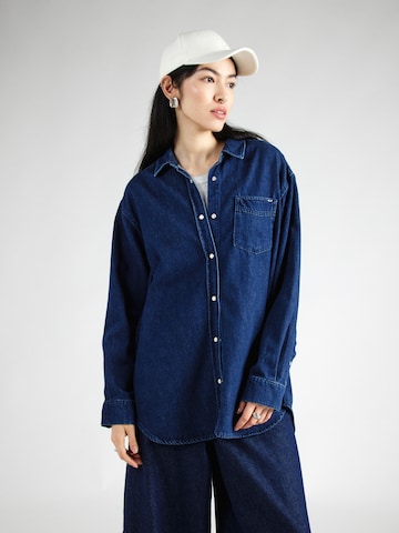 LTB Blouse 'NILSA' in Blauw: voorkant