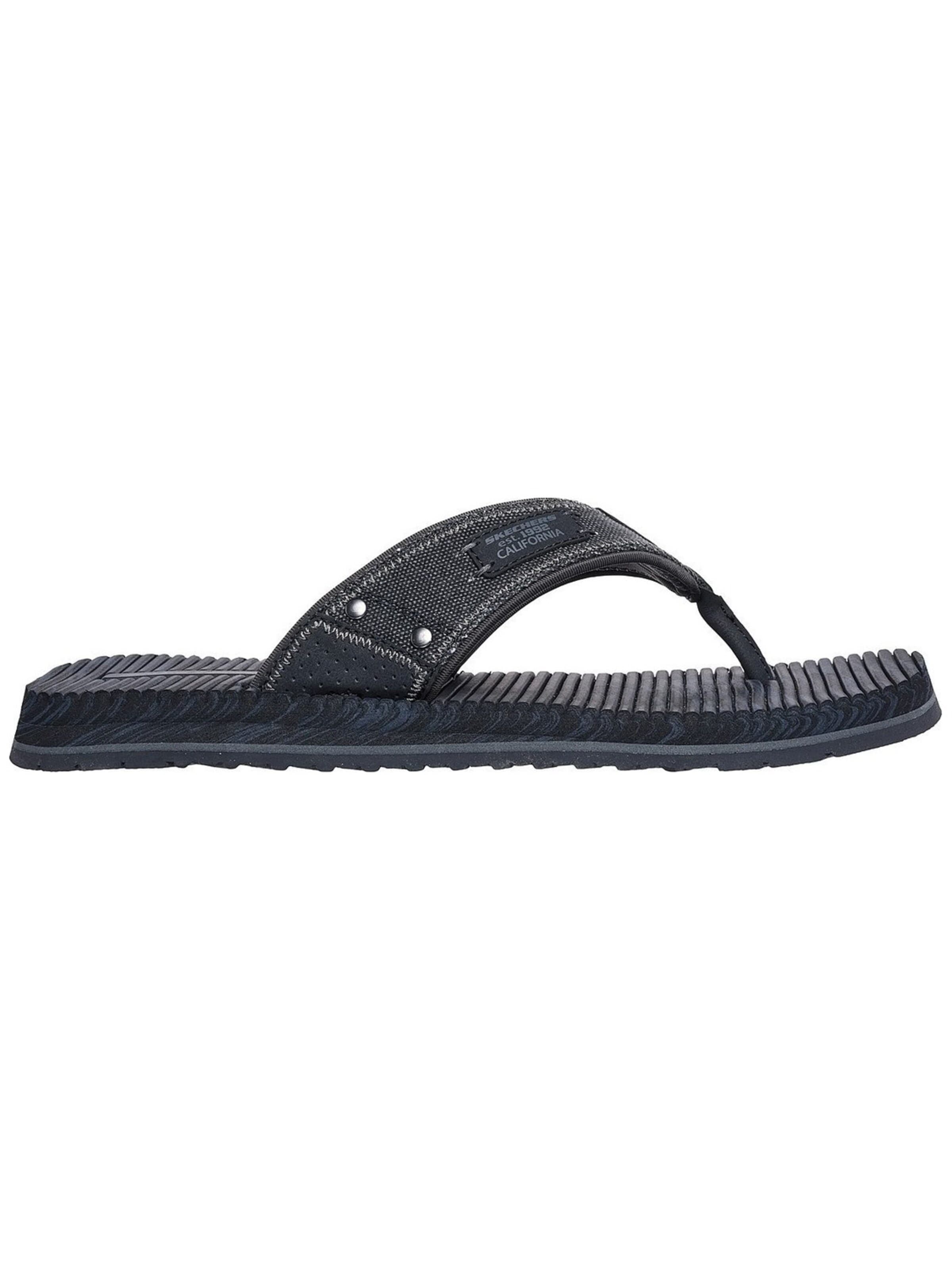 SKECHERS - Sandalias de dedo 'Skechers Quill-sea Side' en negro