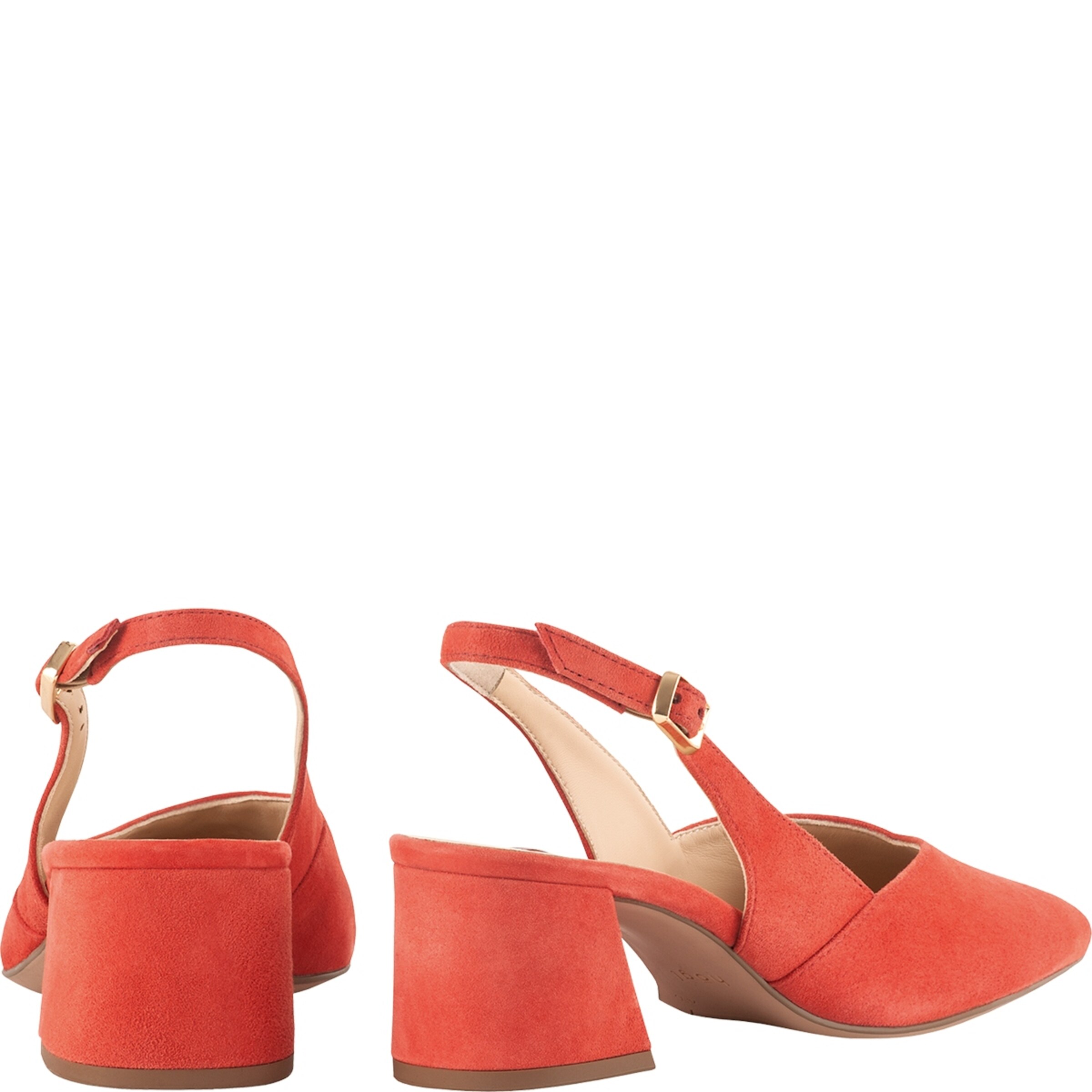 oranžs Högl Vaļējas augstpapēžu kurpes 'Laura'