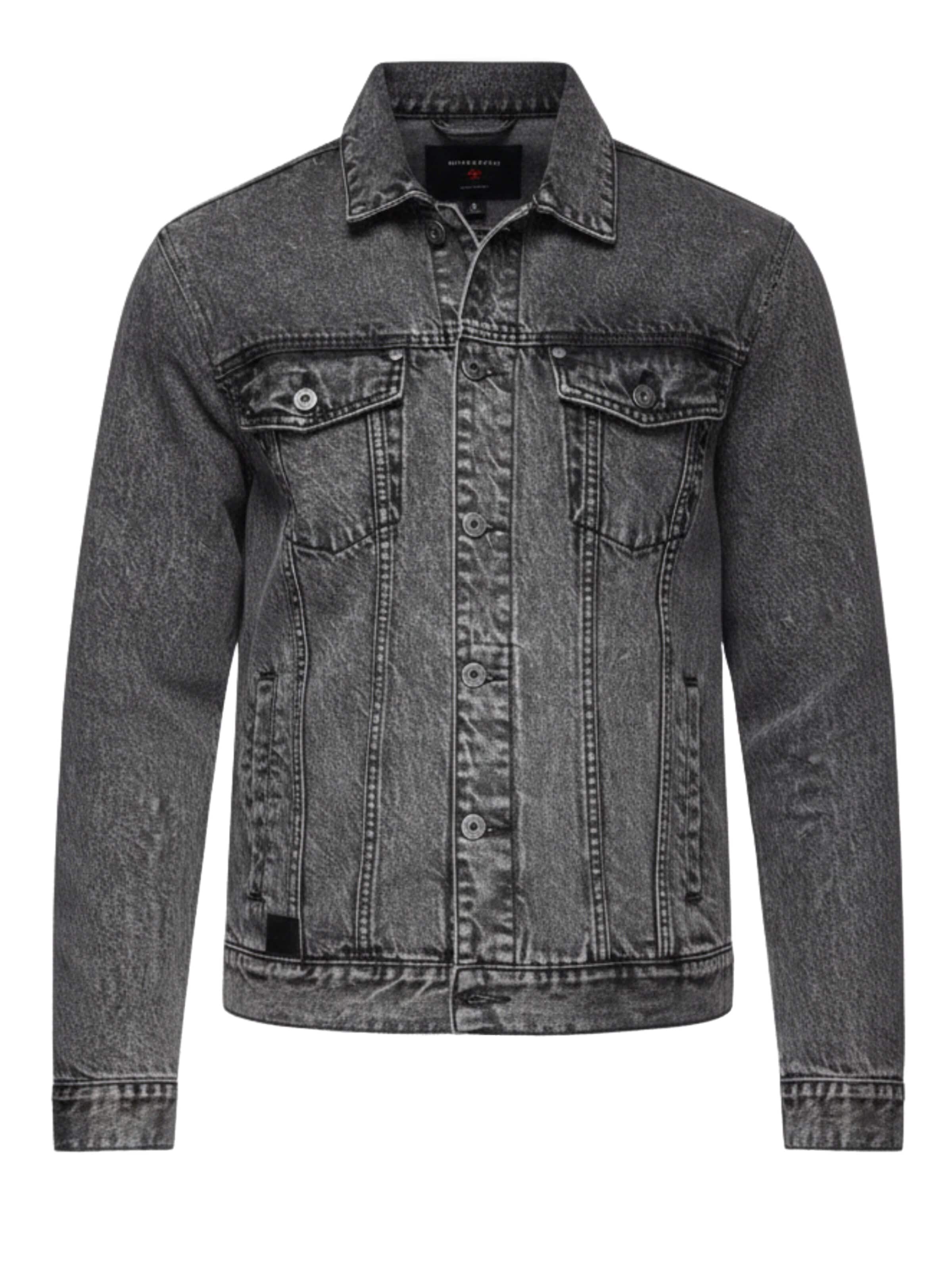 Ombre Übergangsjacke‌‌‌‌‌‌‌‌‌‌ in Grau: Vorderseite