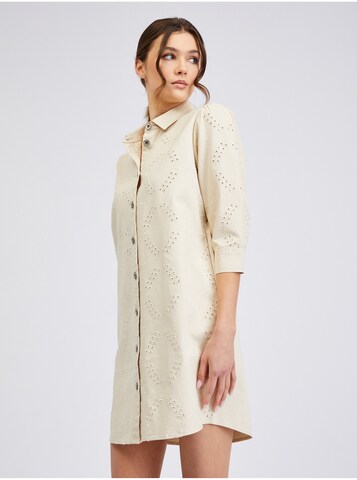 Orsay Dress in Beige: front