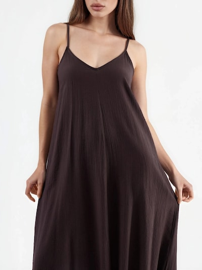 Busem Vestido em 36 em castanho, Vista do artigo