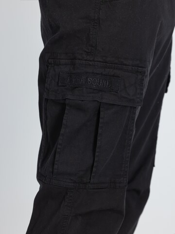 ALPHA INDUSTRIES - regular Pantalón cargo en negro