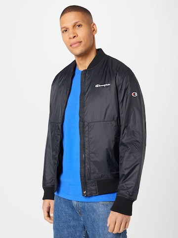 Champion Authentic Athletic Apparel Between-Season Jacket in Blue: front