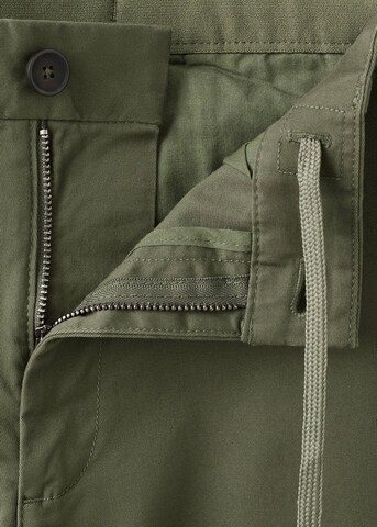 MANGO MAN Slim fit Chino Pants 'Prato' in Green