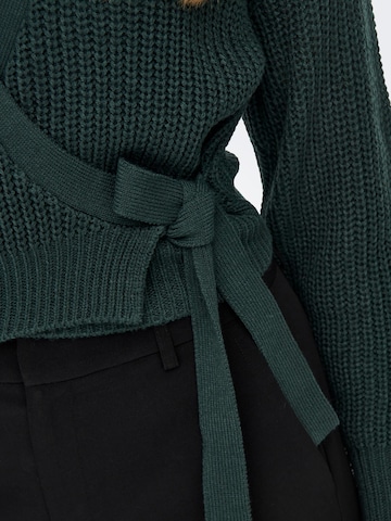 ONLY Knit Cardigan 'Breda' in Green