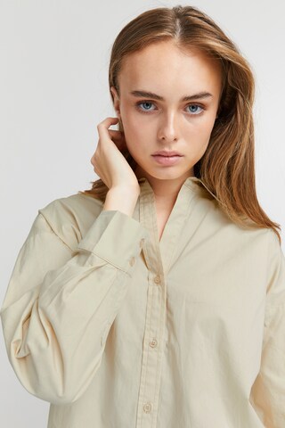 ICHI Bluse 'Stormie' in Beige