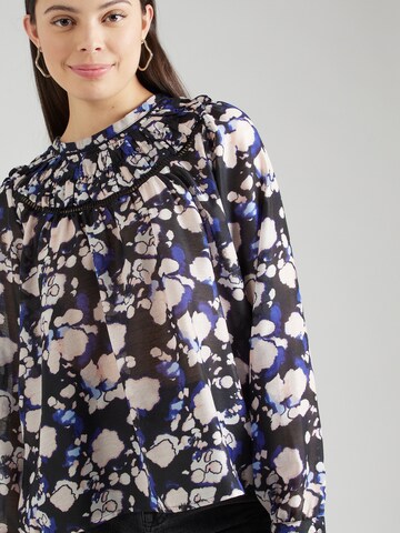 QS Blouse in Blauw