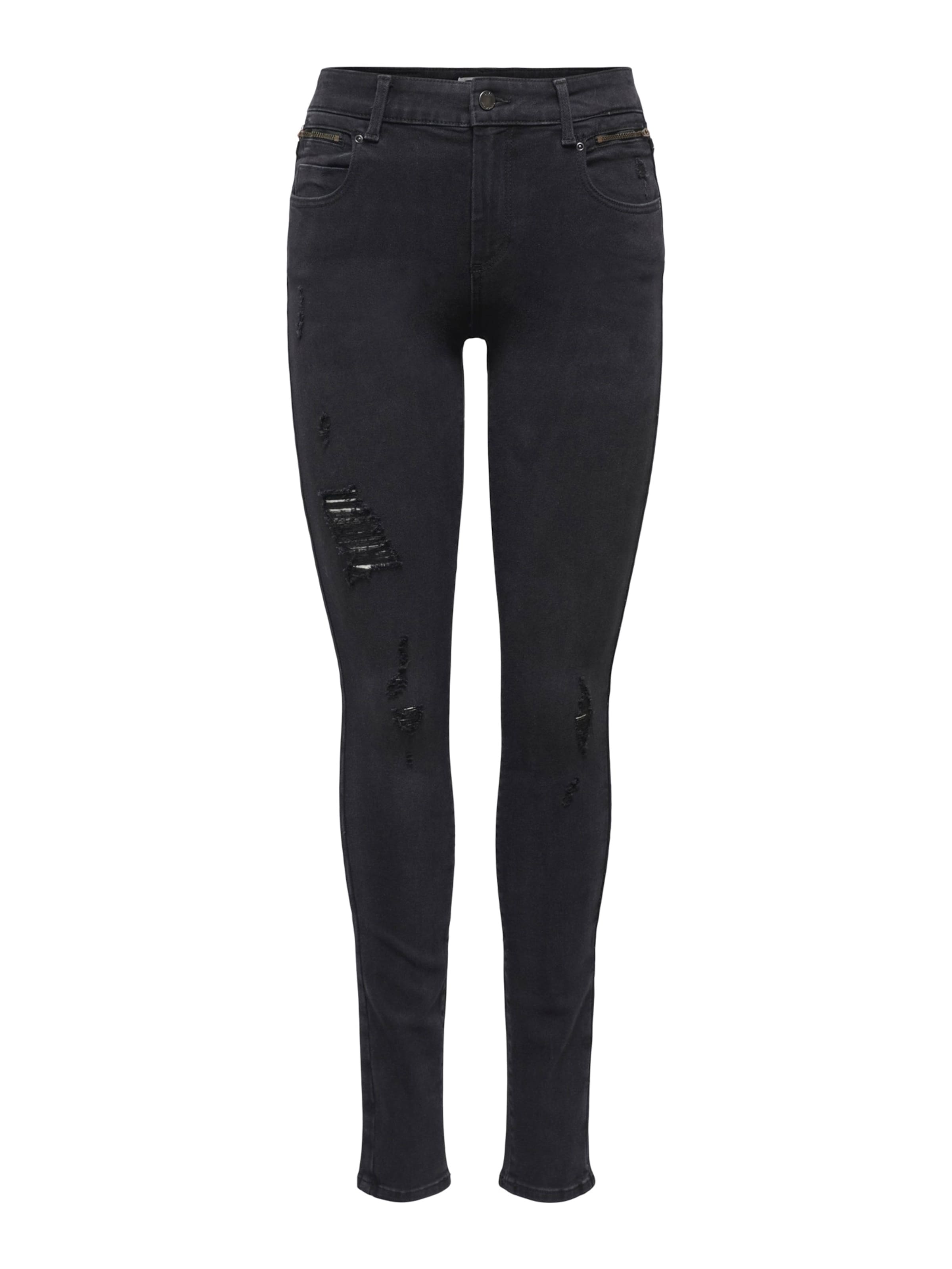ONLY Skinny Τζιν 'ONLANNE' σε μαύρο: μπροστά
