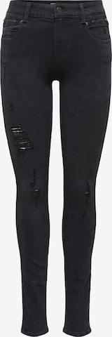 ONLY Skinny Farkut 'ONLANNE' värissä musta: etupuoli
