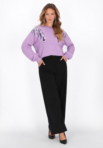 faina - Jersey en lila