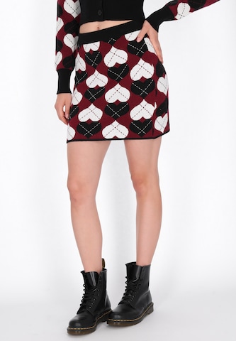 myMo ROCKS Rok in Rood: voorkant