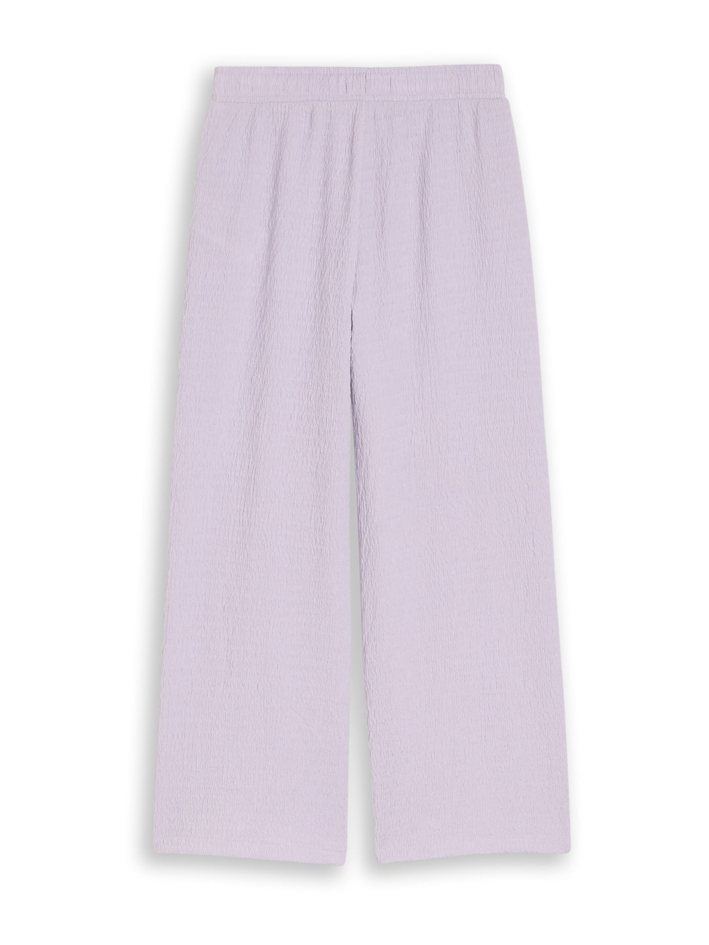 TOM TAILOR Loose fit Pants in Purple