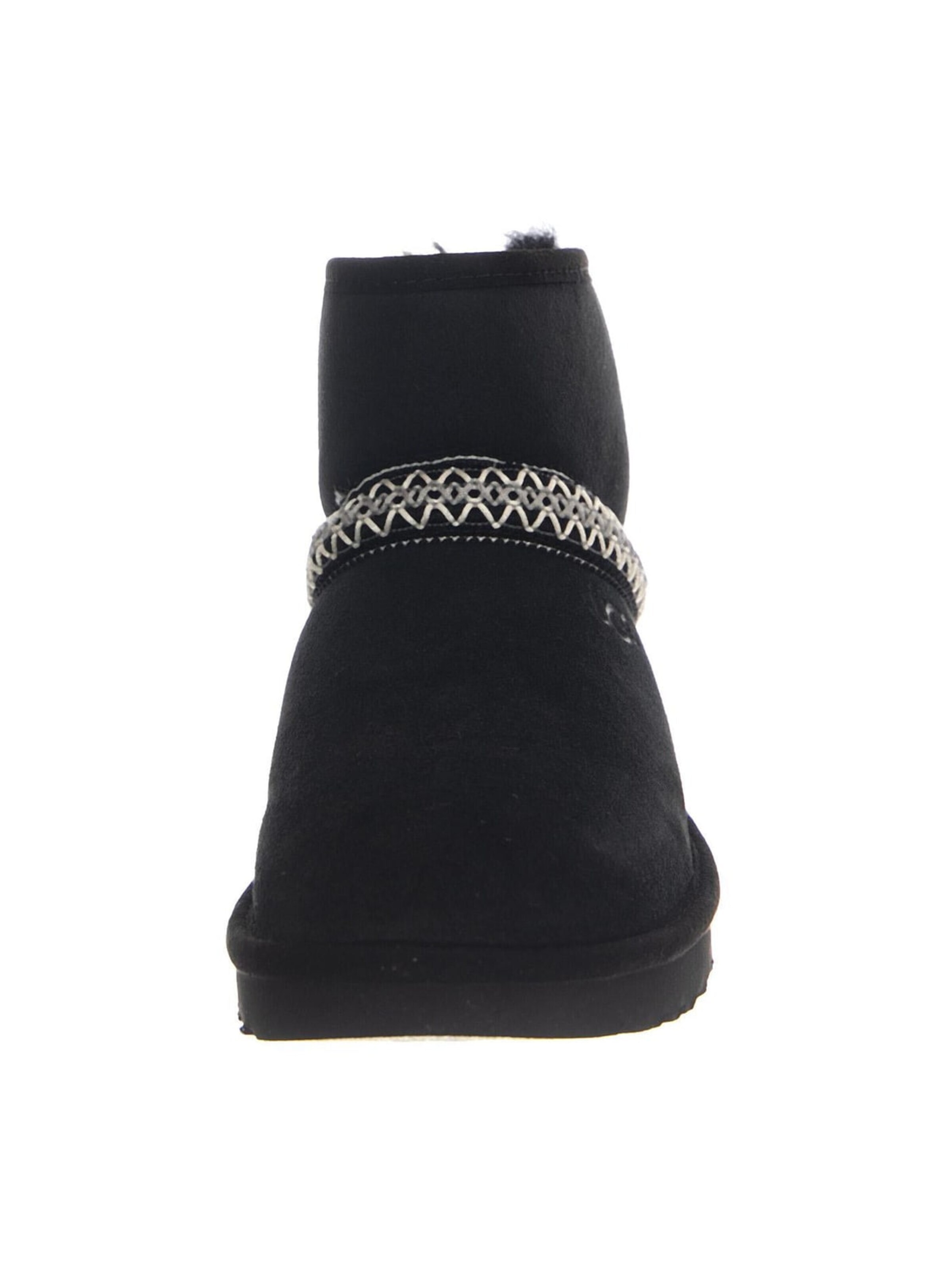 UGG Boot 'W Classic Mini Crescent Black' in Black