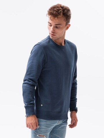 Ombre Sweatshirt 'B1146' in Blau: Vorderseite