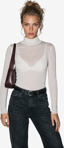 No Matter What Blouse in White: front