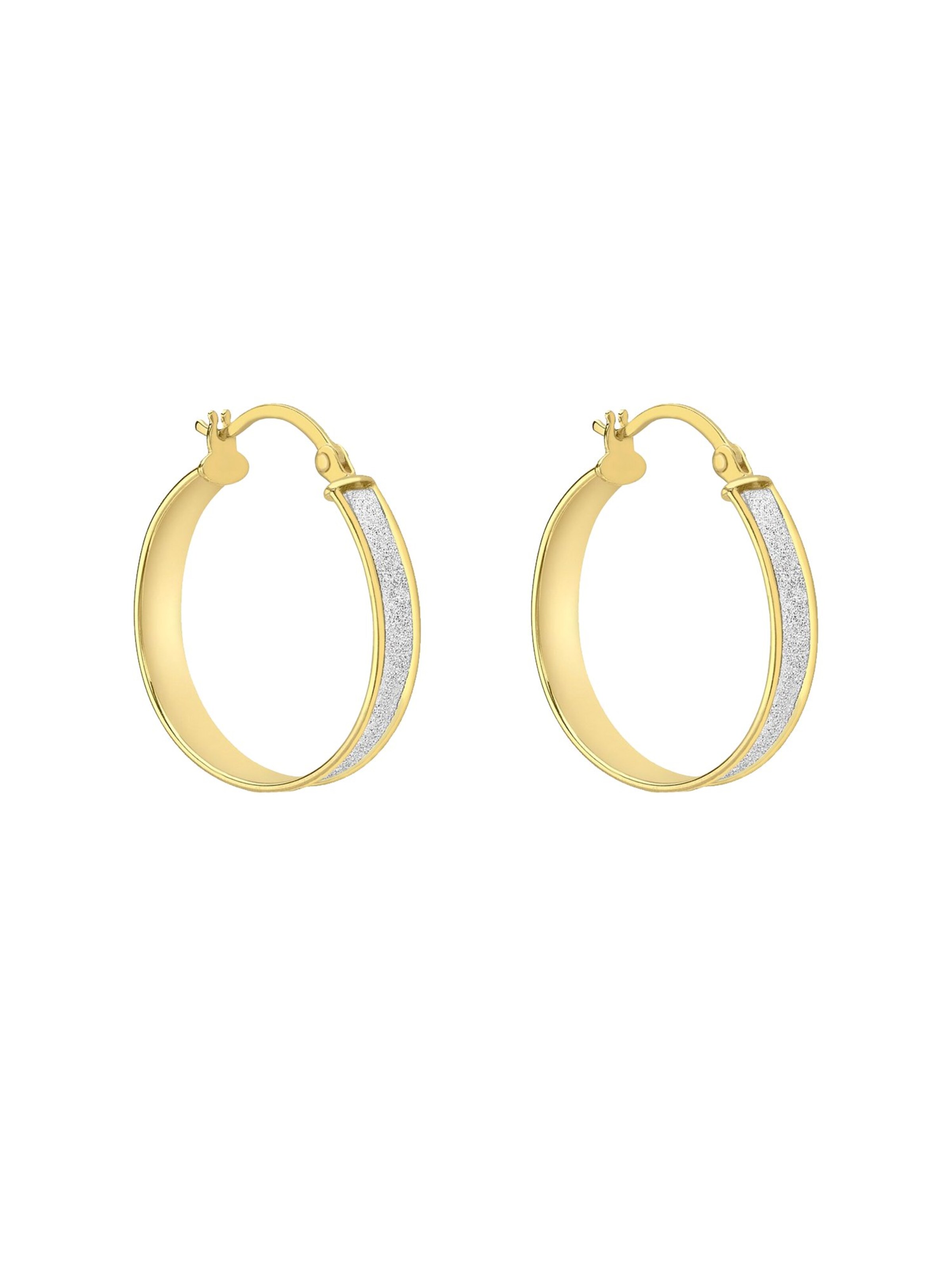 Lucardi Oorbellen 'Klassisch' in Goud