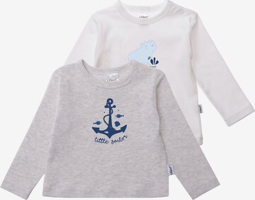 LILIPUT Langarmshirt 'Little Sailor' in Grau: predná strana