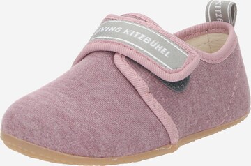 Living Kitzbühel - Pantufa em roxo: frente