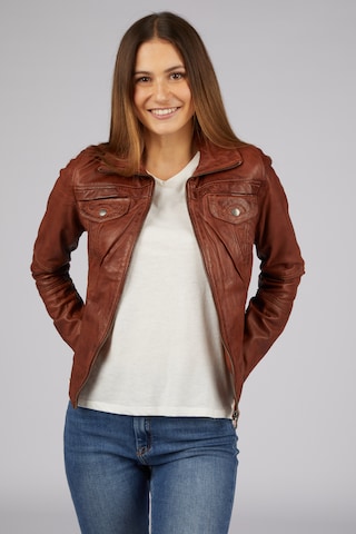 7ELEVEN Between-Season Jacket in Brown: front