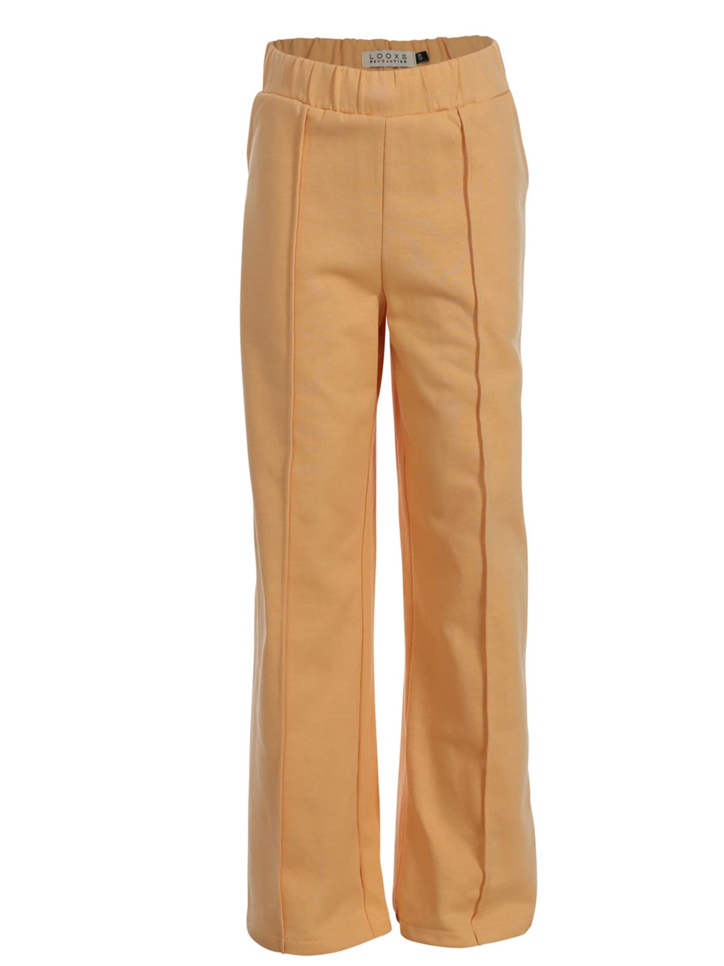 Looxs Revolution Wide leg Trousers in Yellow: front