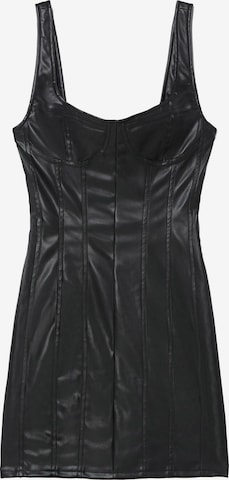 Bershka Dress in Black: front