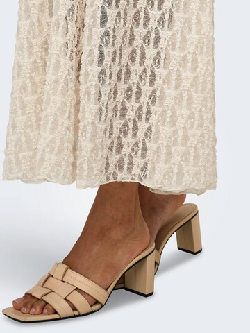 ONLY Юбка 'ONLAYA' в Бежевый