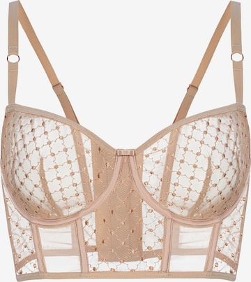 Marc & André Minimiser Bra 'MY SIGNATURE' in Beige: front