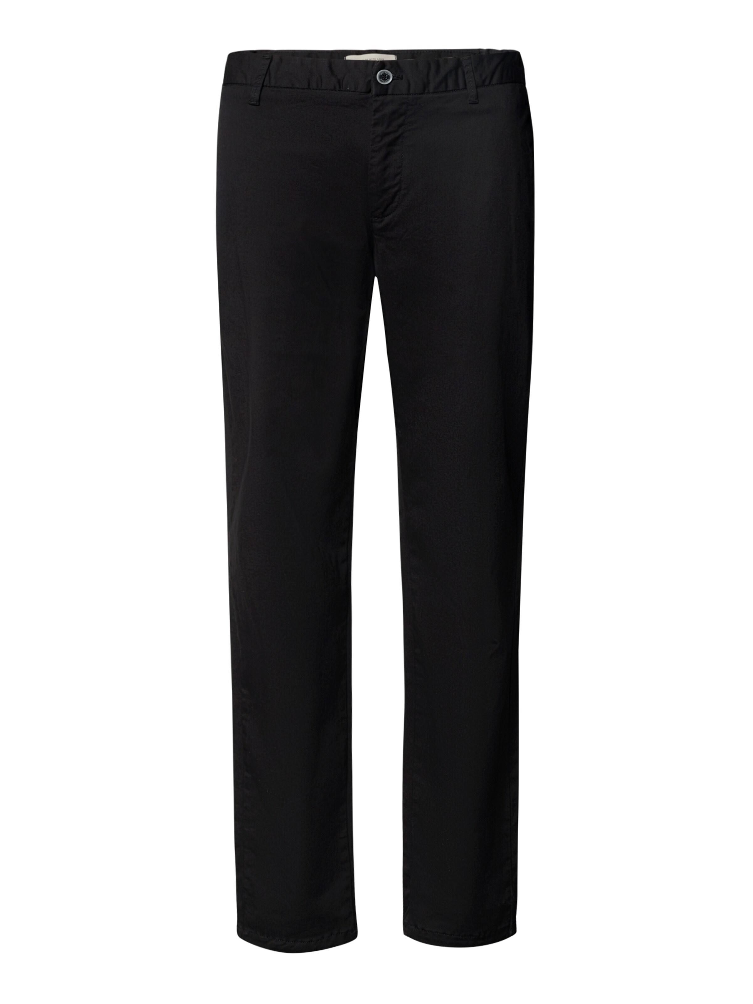 WOTEGA Chino Pants in Black: front