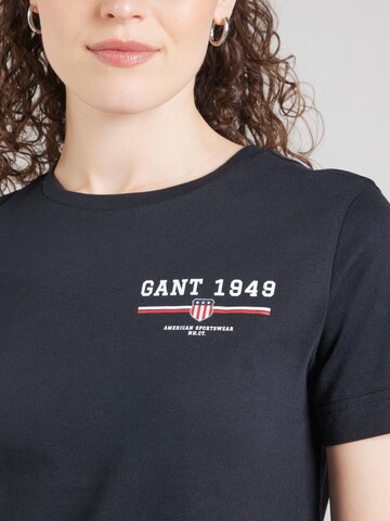 GANT Μπλουζάκι σε μαύρο