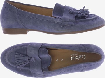 GABOR Flats & Loafers in 39 in Blue: front