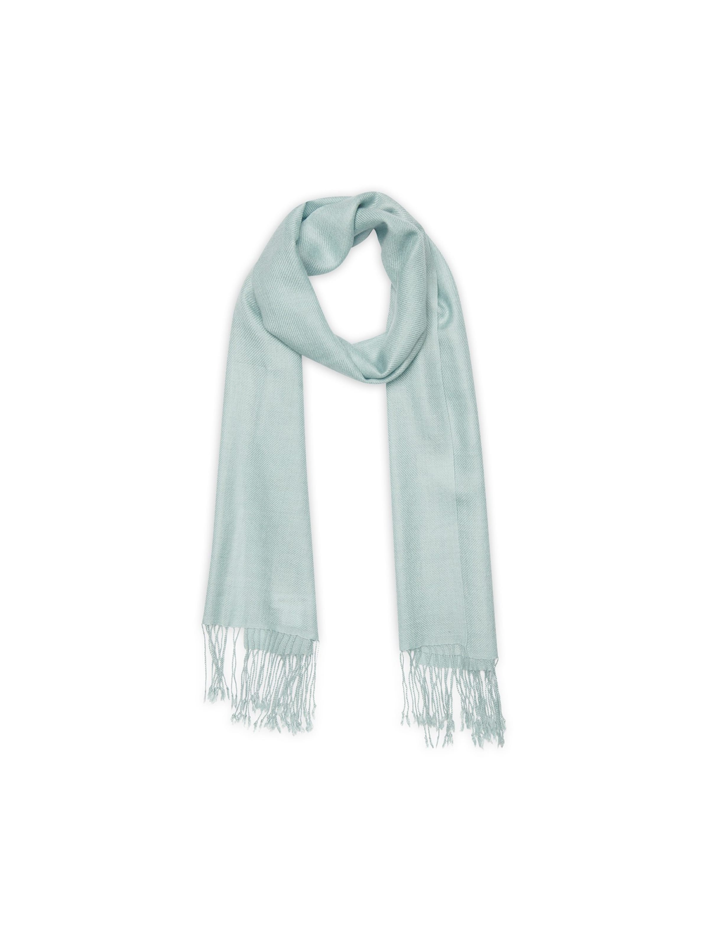 Noolur Sjal 'CANELA' i grøn: forside