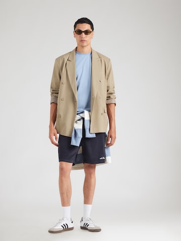 Les Deux Shirt 'Core Contrast' in Blue