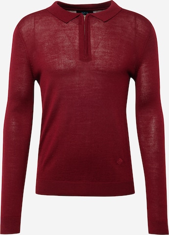 BURTON MENSWEAR LONDON Trui in Rood: voorkant