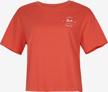 Maglietta 'California Surf' di O'NEILL in arancione: frontale