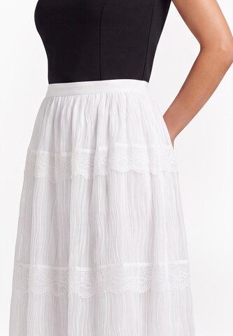 usha BLACK LABEL Skirt in White