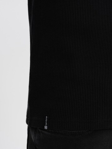 Ombre Shirt 'OM-LSCL-0109' in Zwart
