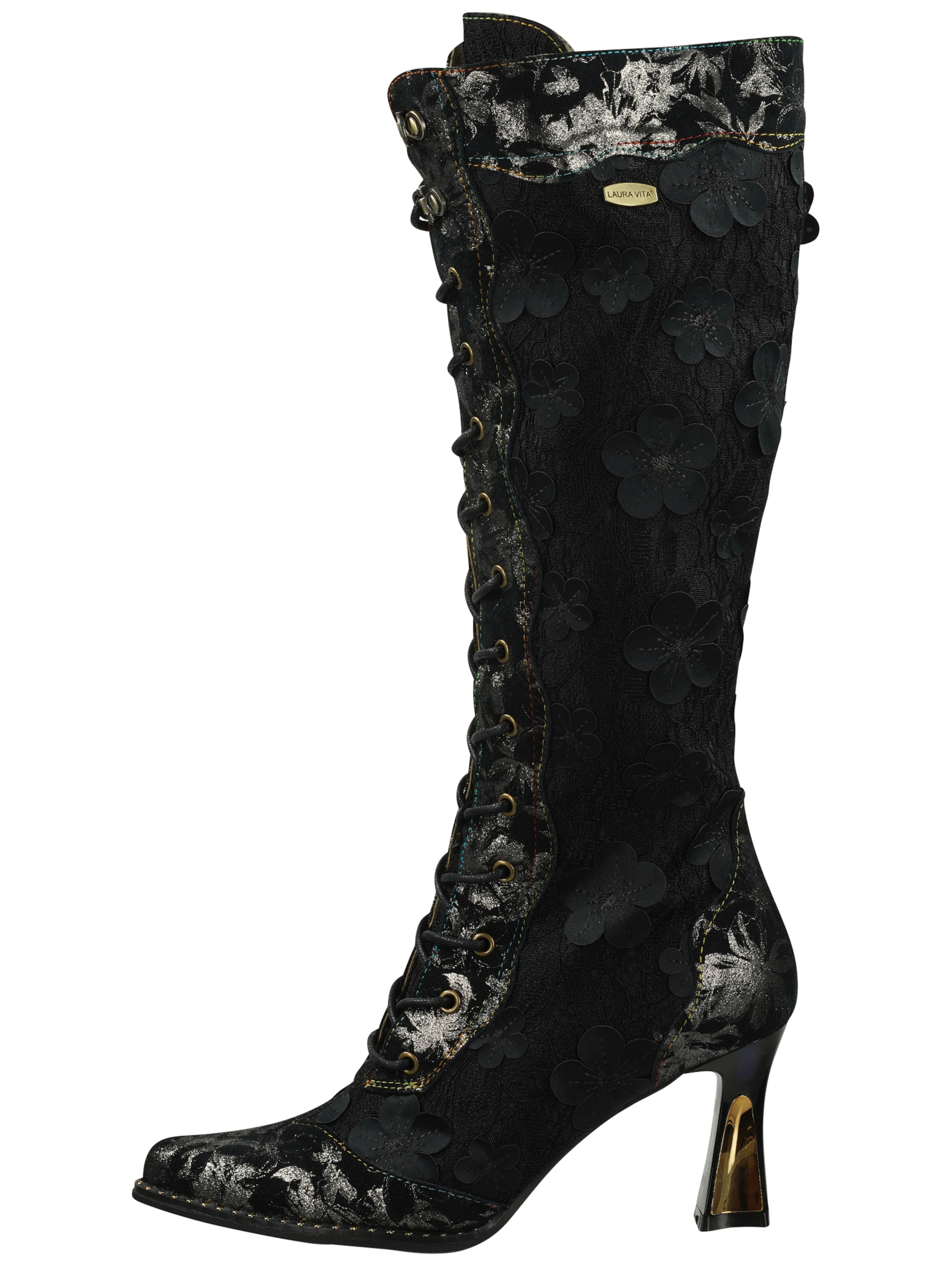Laura Vita Schnürstiefel in Schwarz