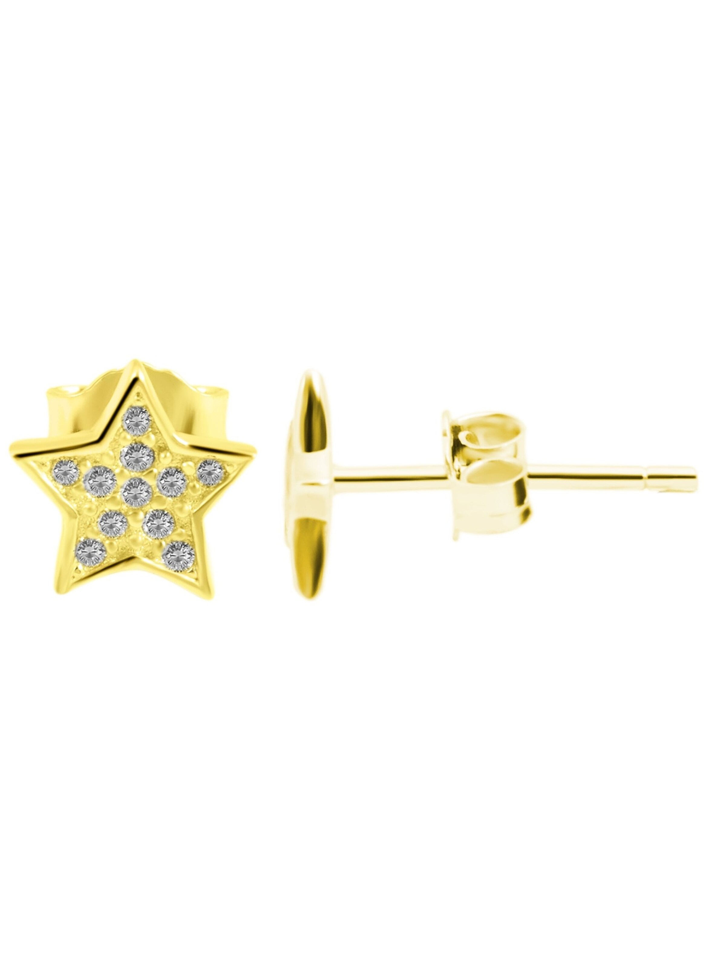 Akzent Earrings 'Stina' in Gold: front