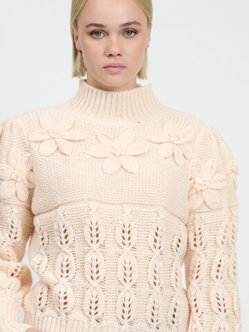 Influencer - Jersey en beige