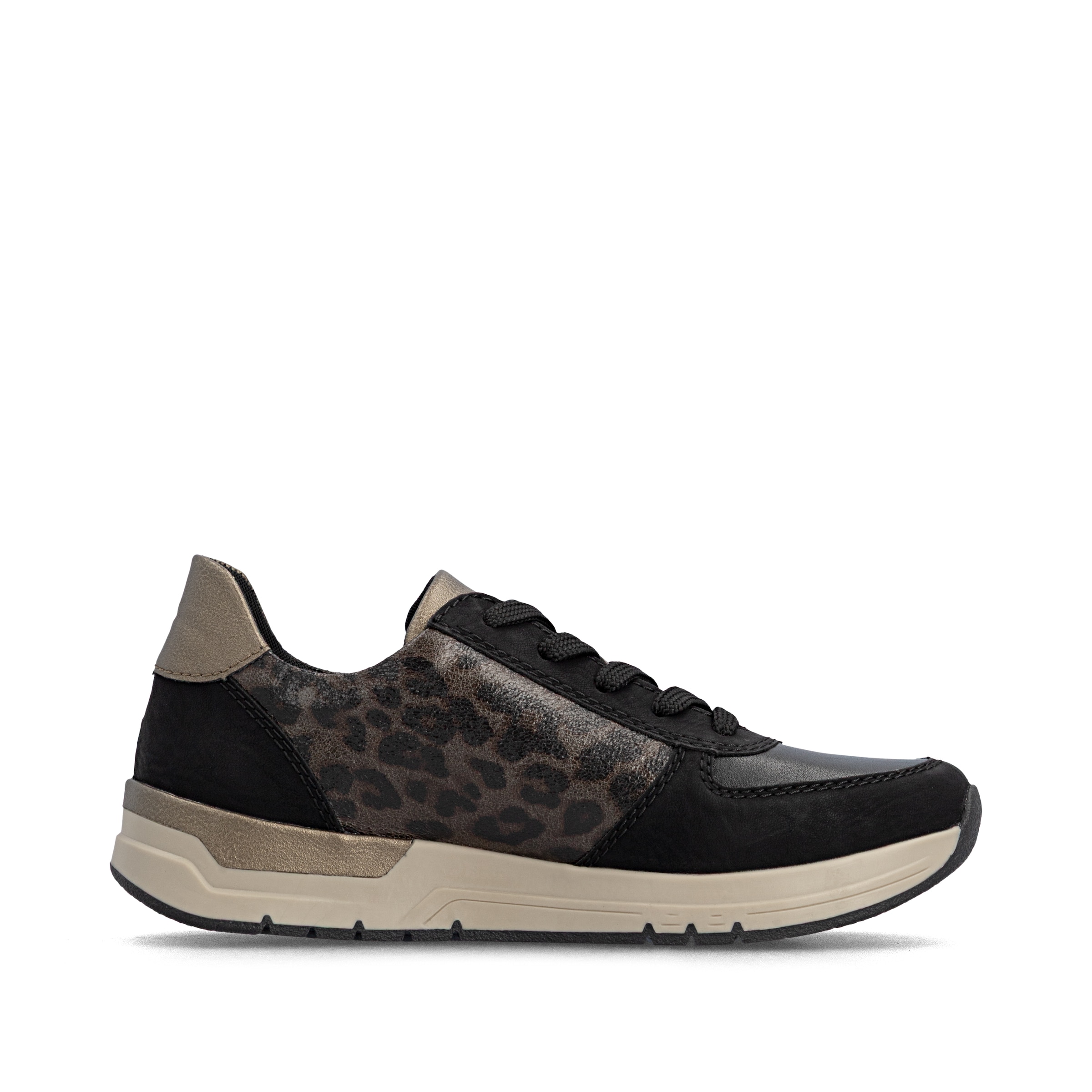 Baskets basses Rieker en noir