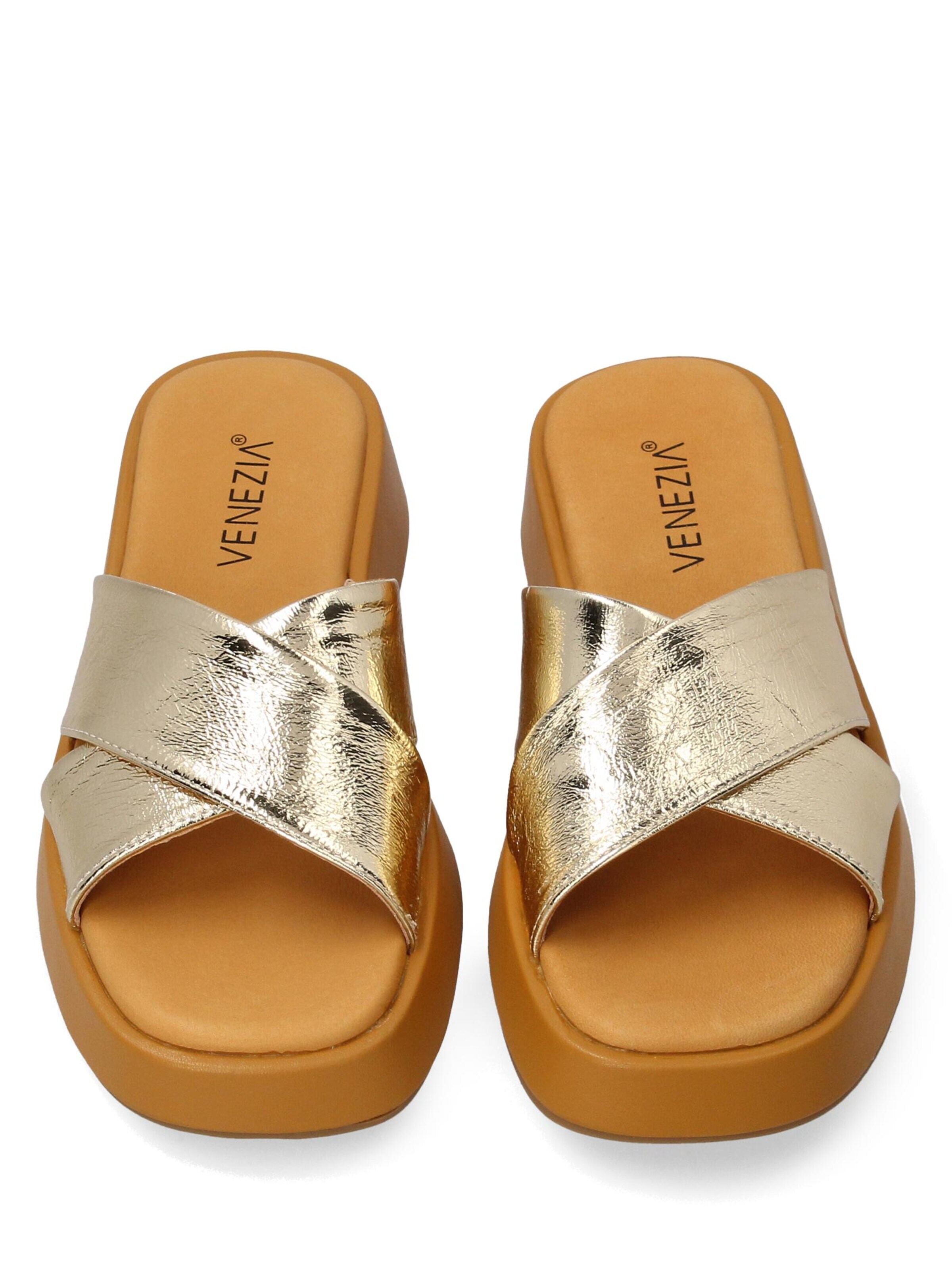 VENEZIA Pantolette 'Venezia'‌ in Gold