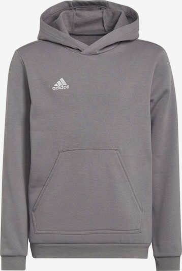 ADIDAS PERFORMANCE Sportska sweater majica 'Entrada 22' u siva melange / bijela, Pregled proizvoda