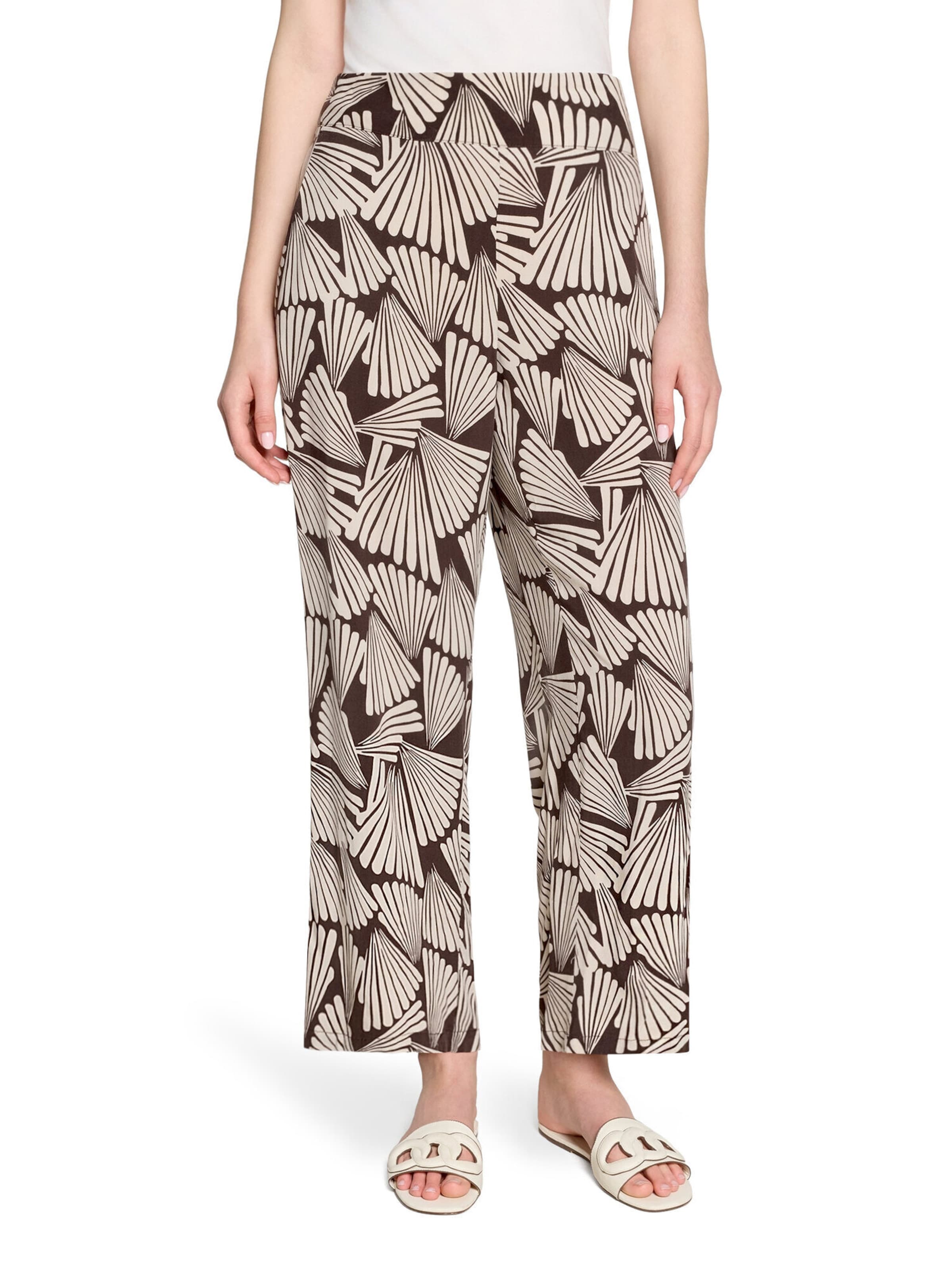 Loosefit Pantaloni di Betty Barclay in marrone: frontale
