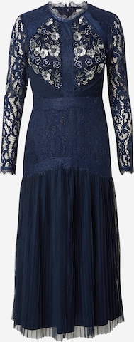 Frock and Frill Jurk 'Milena' in Blauw: voorkant