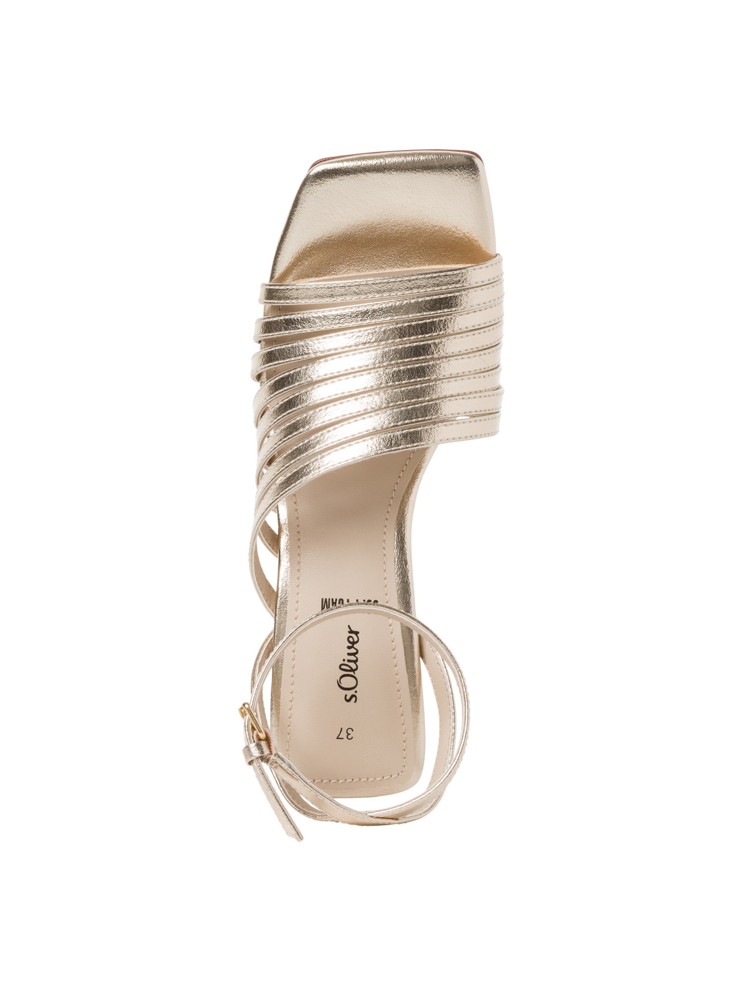 s.Oliver Sandal in Gold
