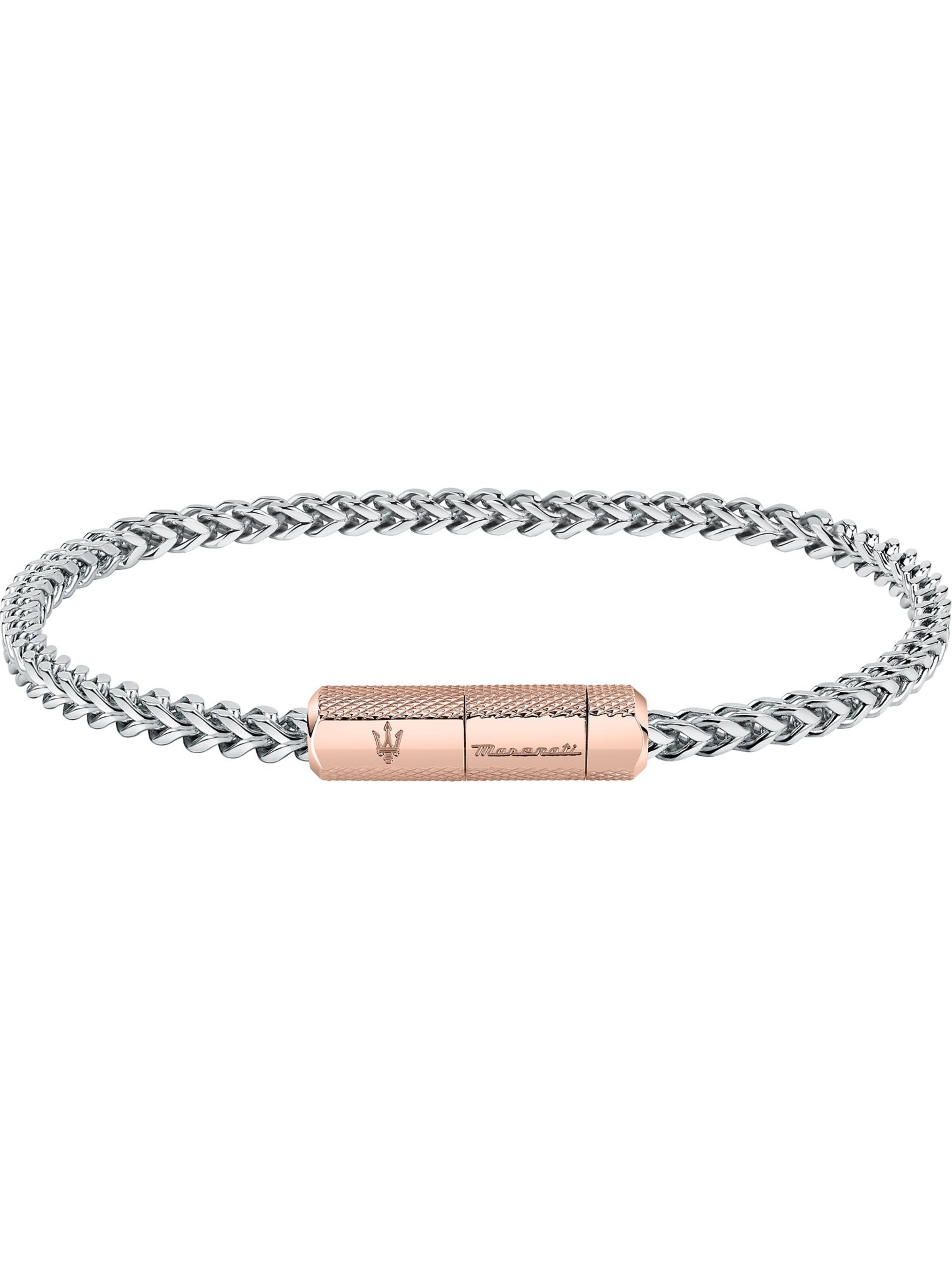 Maserati Armband in Silber: Vorderseite