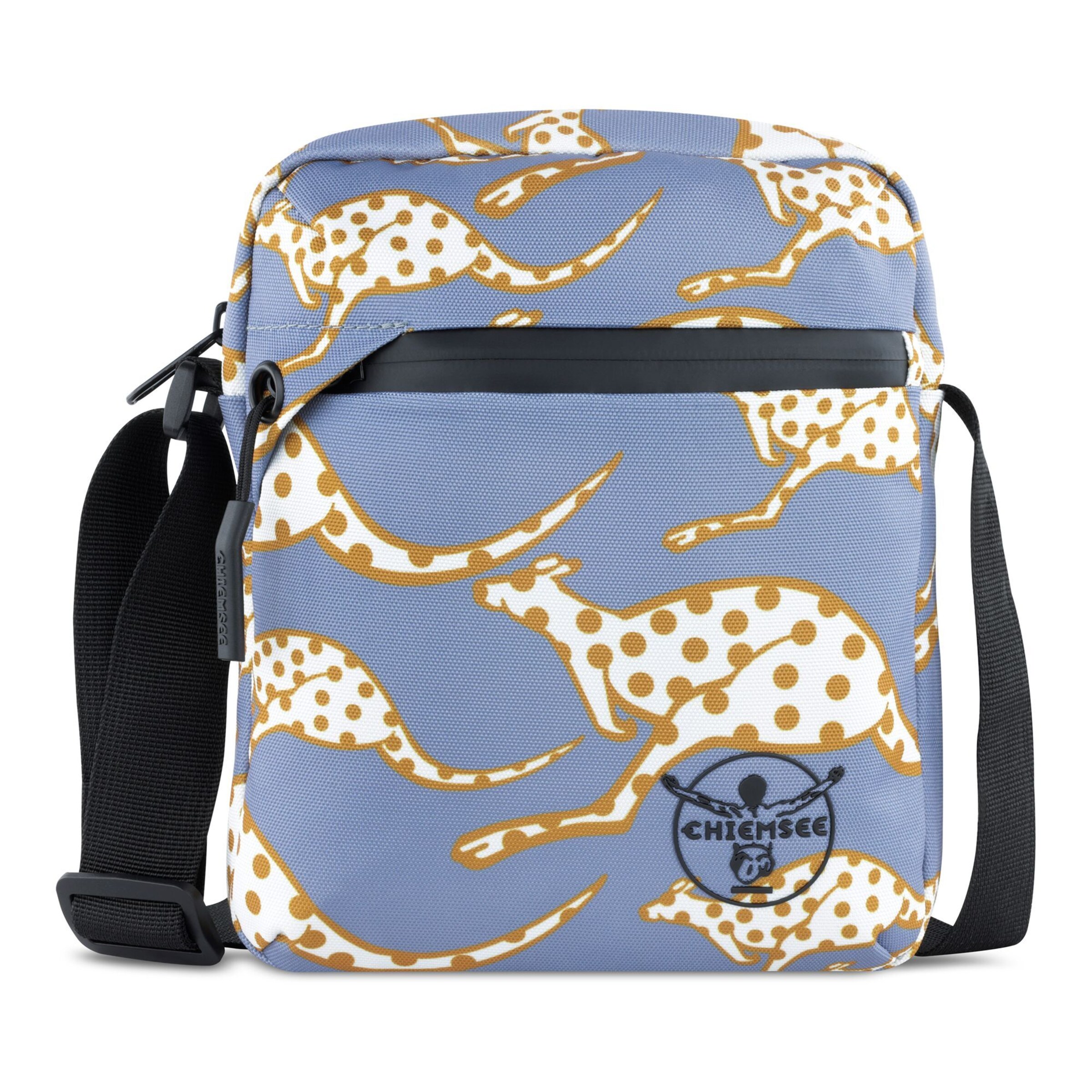 Borsa a tracolla 'Jump N Fly' di CHIEMSEE in blu: frontale