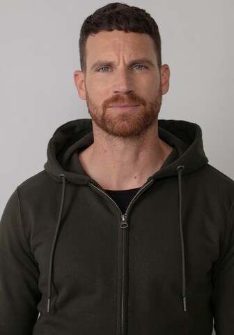 Petrol Industries Sweat jacket 'Essential' in Green