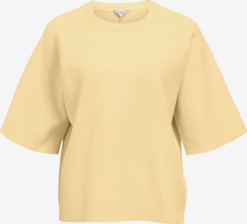 Pull-over 'OBJReynard' OBJECT en jaune : devant
